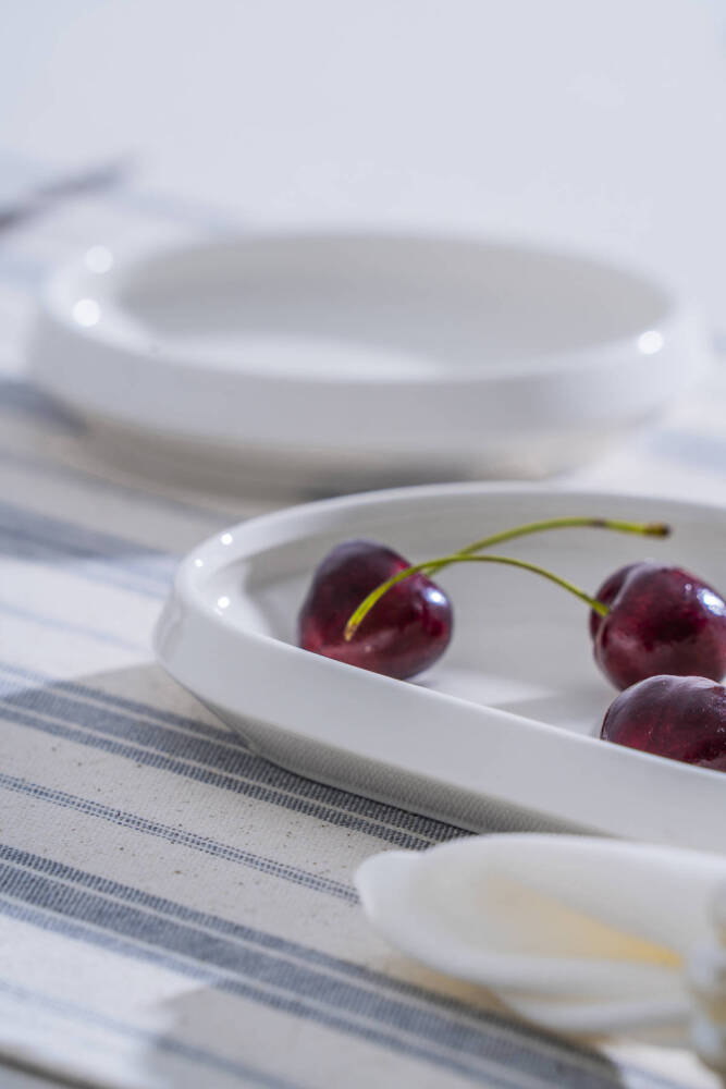 Rumi Oval Kayık Tabak - 20 cm - 2