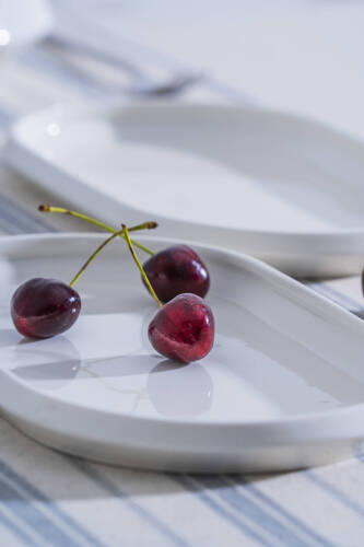Rumi Oval Kayık Tabak - 27 cm - 3