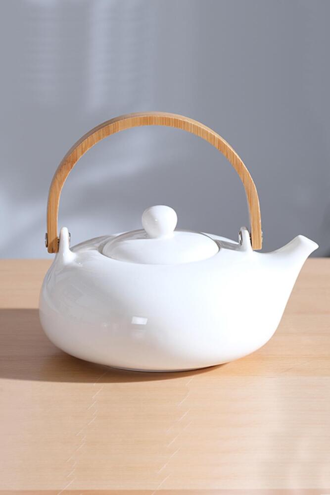 Safira Porcelain Teapot - 750 Ml - 1