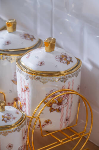 Sahar 7 Parça Standlı Baharatlık Takımı - 2