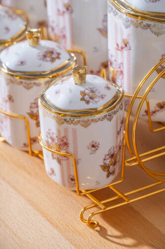 Sahar 7 Parça Standlı Baharatlık Takımı - 3