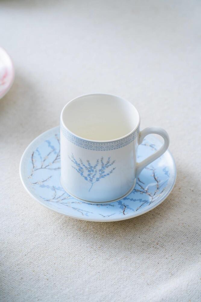 Sakura 6 Kişilik Kahve Fincanı Takımı - 90 ml - 7