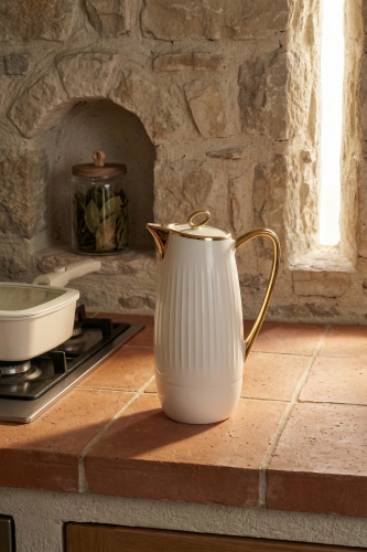 Samir Porselen Yağdanlık - 1440 ml - 1