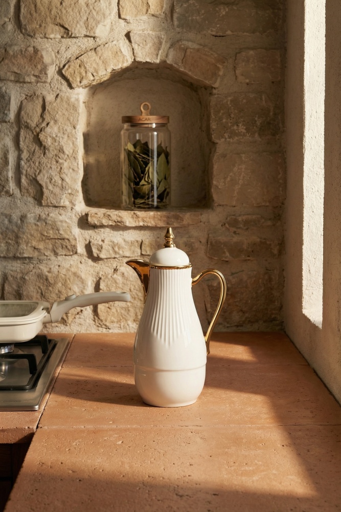 Samir Porselen Yağdanlık - 990 ml - 1