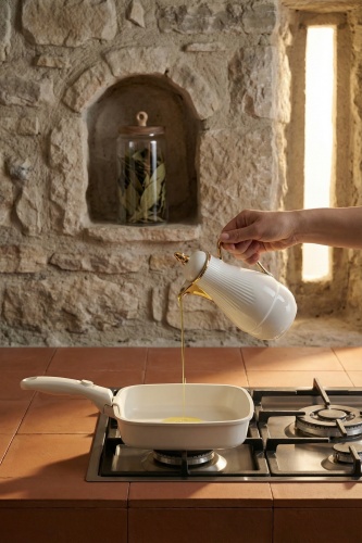 Samir Porselen Yağdanlık - 990 ml - 2