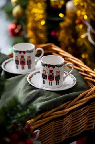 Santa 2 Kişilik Kahve Fincanı Takımı - 90 ml 