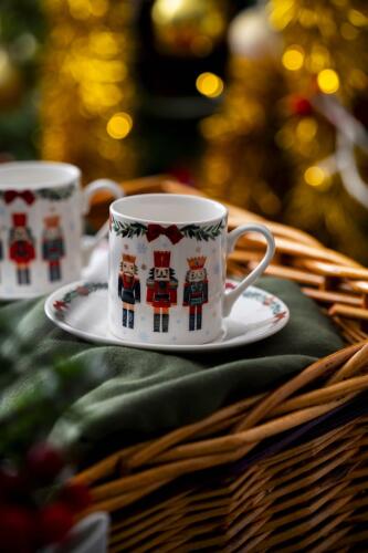 Santa 2 Kişilik Kahve Fincanı Takımı - 90 ml - 4