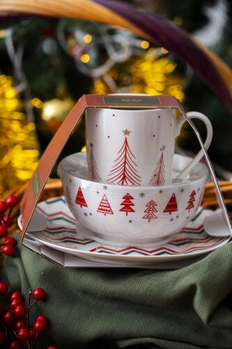 Santa 3 Parça Kase-Kupa Seti - Acar