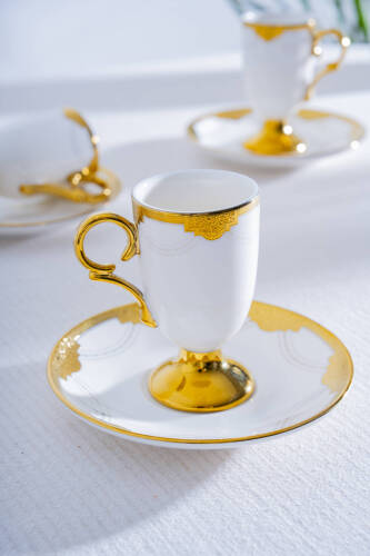 Serafini 6 Kişilik Kahve Fincan Takımı - 97 ml - Acar