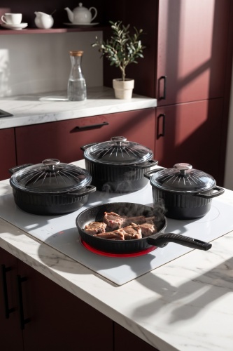 Serendipity 7 Parça Döküm Tencere Seti