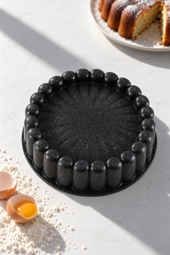 Serendipity Dilimli Tart Kalıbı Siyah - 25 cm - 2