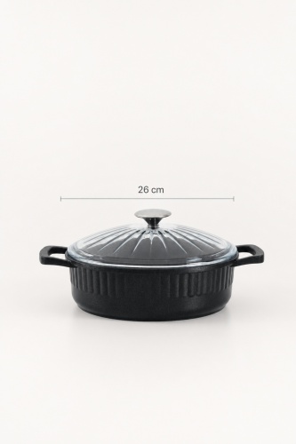 Serendipity Döküm Basık Tencere - 26 cm - 3