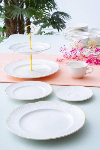 Serenity 6 Kişilik 20 Parça Brunch Seti - Gold - Acar