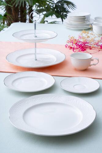 Serenity 6 Kişilik 20 Parça Brunch Seti - Silver - Acar