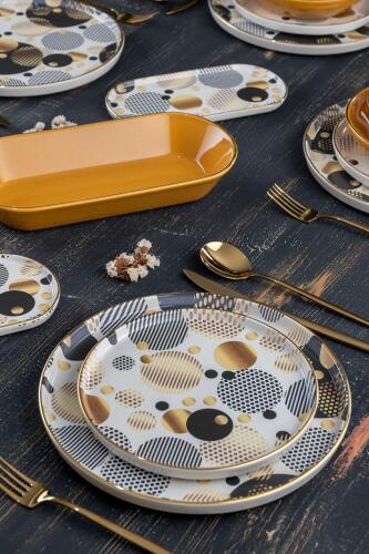 Shadow 27 Piece Dinner Set For 6 People - 7