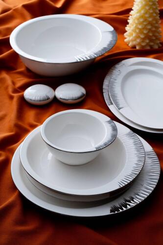 Sherry Silver 6 Kişilik 29 Parça Yemek Takımı - 2
