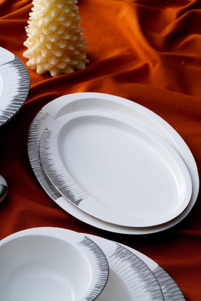 Sherry Silver 6 Kişilik 29 Parça Yemek Takımı - 3
