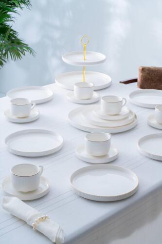 Sierra 6 Kişilik 20 Parça Brunch Seti - Gold - 18