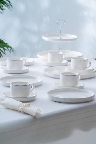 Sierra 6 Kişilik 20 Parça Brunch Seti - Silver - 13