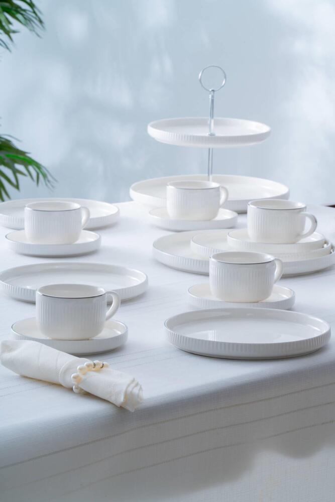 Sierra 6 Kişilik 20 Parça Brunch Seti - Silver - 13