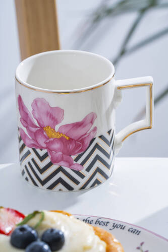 Silva Porselen Kupa - 200 ml - Acar