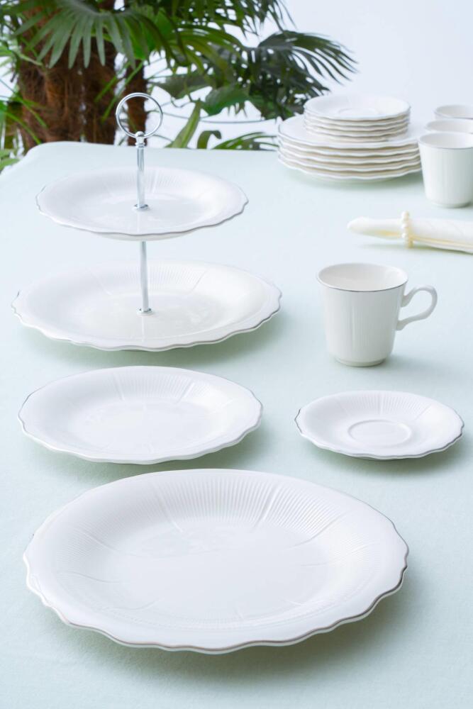 Sinatra 6 Kişilik 20 Parça Brunch Seti - Silver - 1