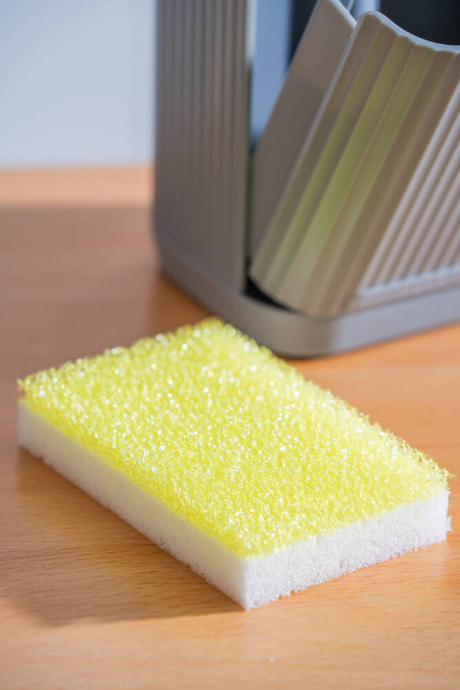 Snoppy Sünger Hazneli Sıvı Sabunluk Gri - 19 cm - 3