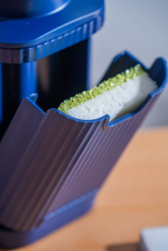 Snoppy Sünger Hazneli Sıvı Sabunluk Lacivert - 19 cm - 3