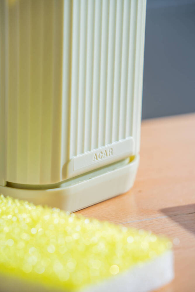 Snoppy Sünger Hazneli Sıvı Sabunluk Mint Yeşili - 19 cm - 5