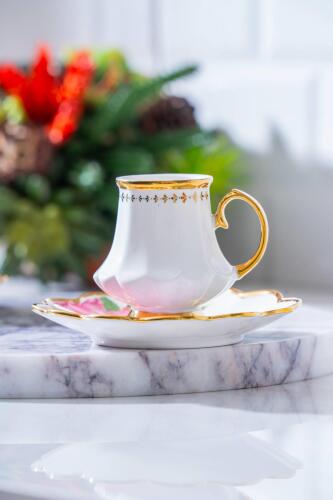 Sofıya Dua 2 Kişilik Kahve Fincanı Takımı - 90 ml - 4