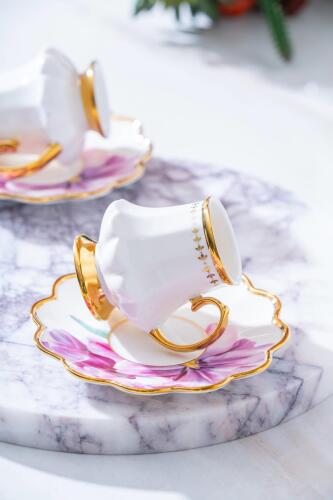Sofıya Dua 2 Kişilik Kahve Fincanı Takımı - 90 ml - 3