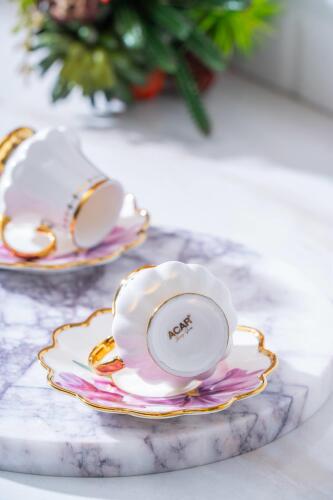 Sofıya Dua 2 Kişilik Kahve Fincanı Takımı - 90 ml - 4