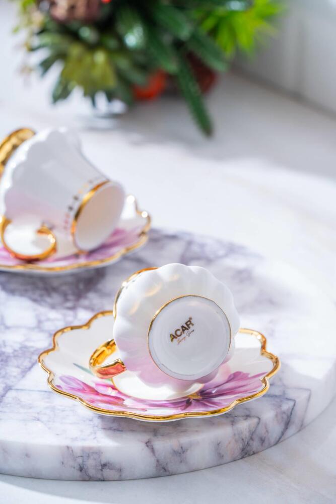 Sofıya Dua 2 Kişilik Kahve Fincanı Takımı - 90 ml - 4
