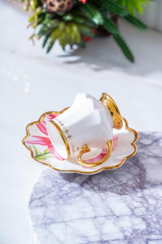 Sofıya Dua 2 Kişilik Kahve Fincanı Takımı - 90 ml - 2