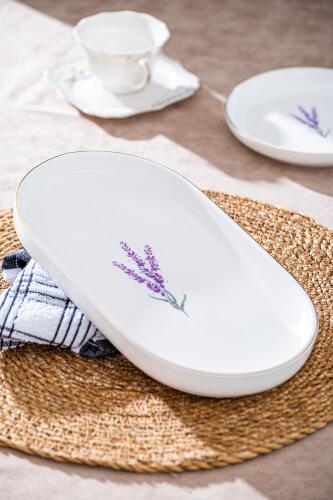 Soft Royal Porselen Oval Tabak - 27 cm - Acar