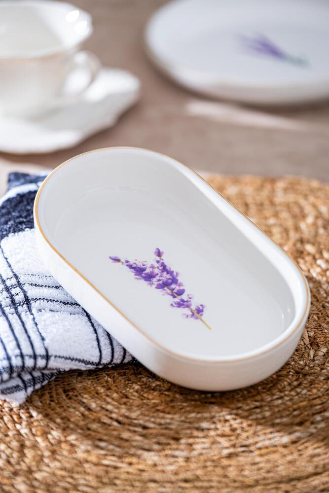 Soft Royal Porselen Oval Tabak - 15 cm - 1