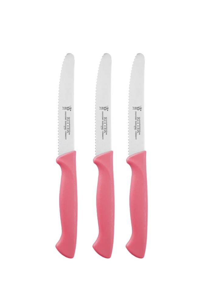 Solingen 3 Piece Serrated Vegetable And Chopping Knife - 18