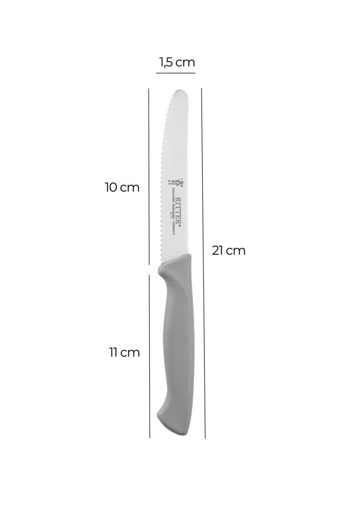 Solingen Tırtıklı Sebze ve Doğrama Bıçağı - 10