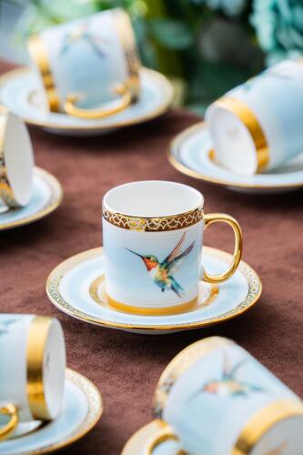 Starling 6 Kişilik Kahve Fincanı Takımı - 90 ml - Acar