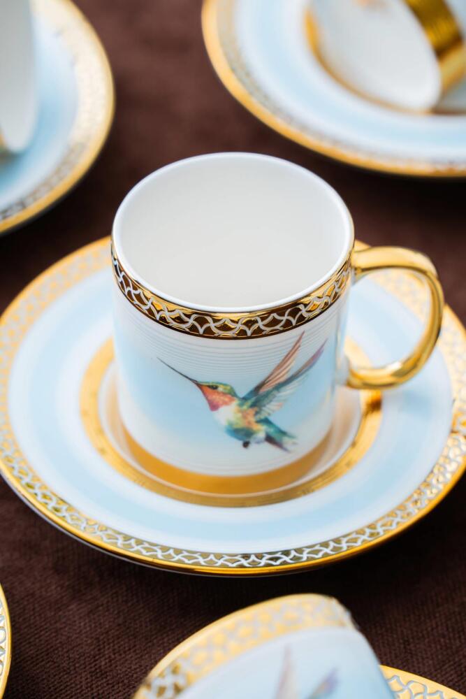 Starling 6 Kişilik Kahve Fincanı Takımı - 90 ml - 3