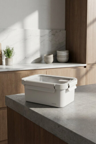 Steelock Paslanmaz Çelik Saklama Kabı - 1600 ml - Acar