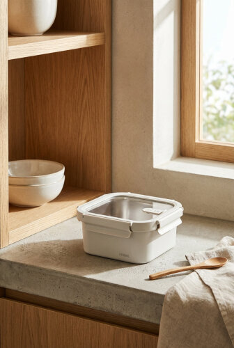 Steelock Paslanmaz Çelik Saklama Kabı - 1700 ml - 1