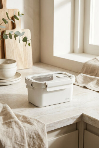 Steelock Paslanmaz Çelik Saklama Kabı - 880 ml - Acar