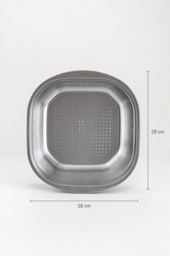 Steelock Paslanmaz Çelik Süzgeç - 28 cm - 3