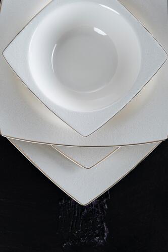 Story 60 Piece 12 Person Porcelain Dinner Set - 3