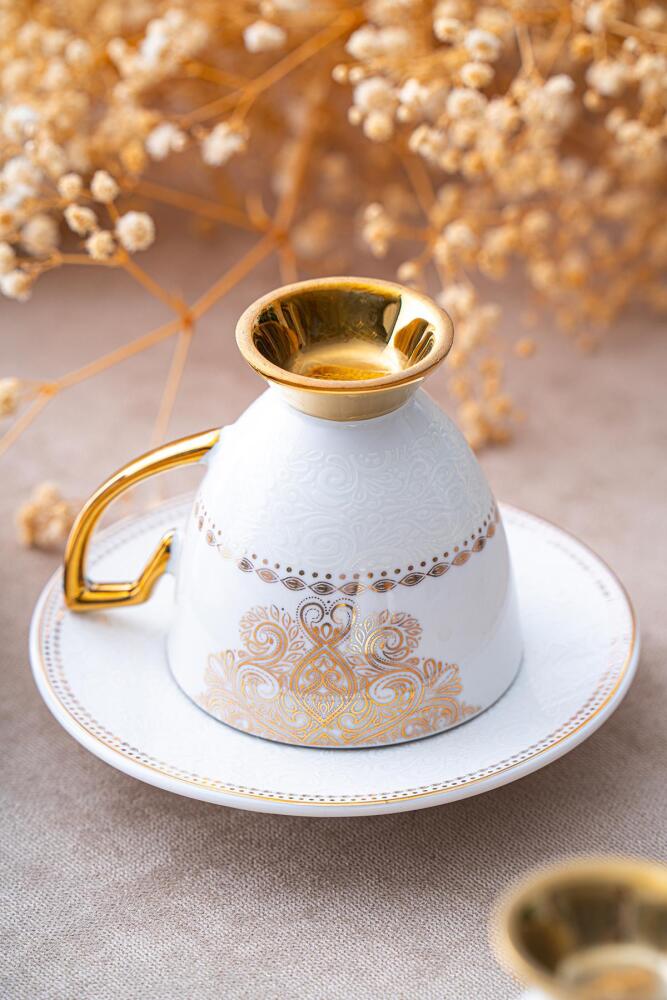 Swan Set Of 6 Coffee Cups - 6