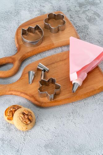 Sweet Silicone 8 Piece Cake Making Materials - Acar