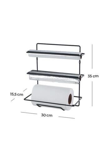 Talon Towel Holder Foil Holder - Black - 6