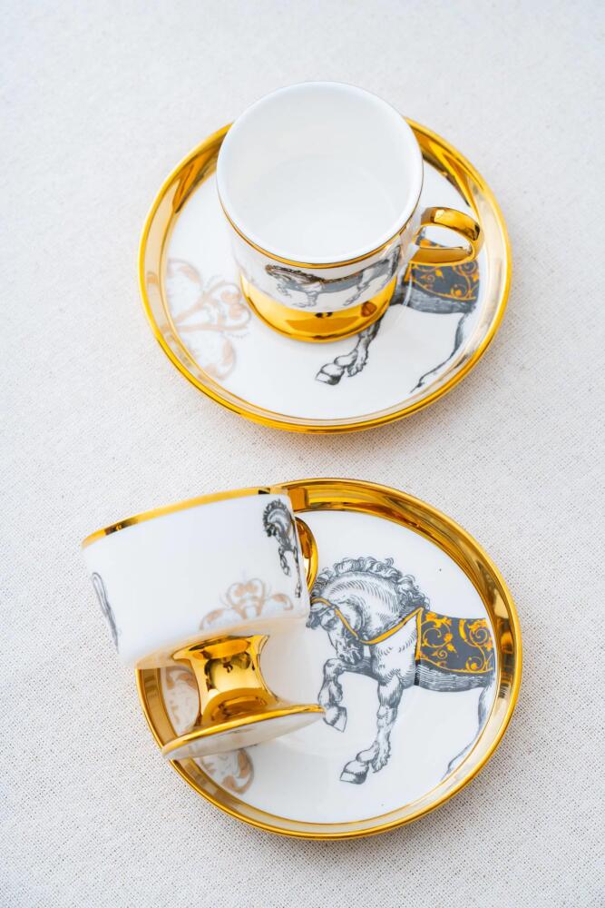 Tamara 2 Kişilik Kahve Fincanı Takımı - 90 ml - 5