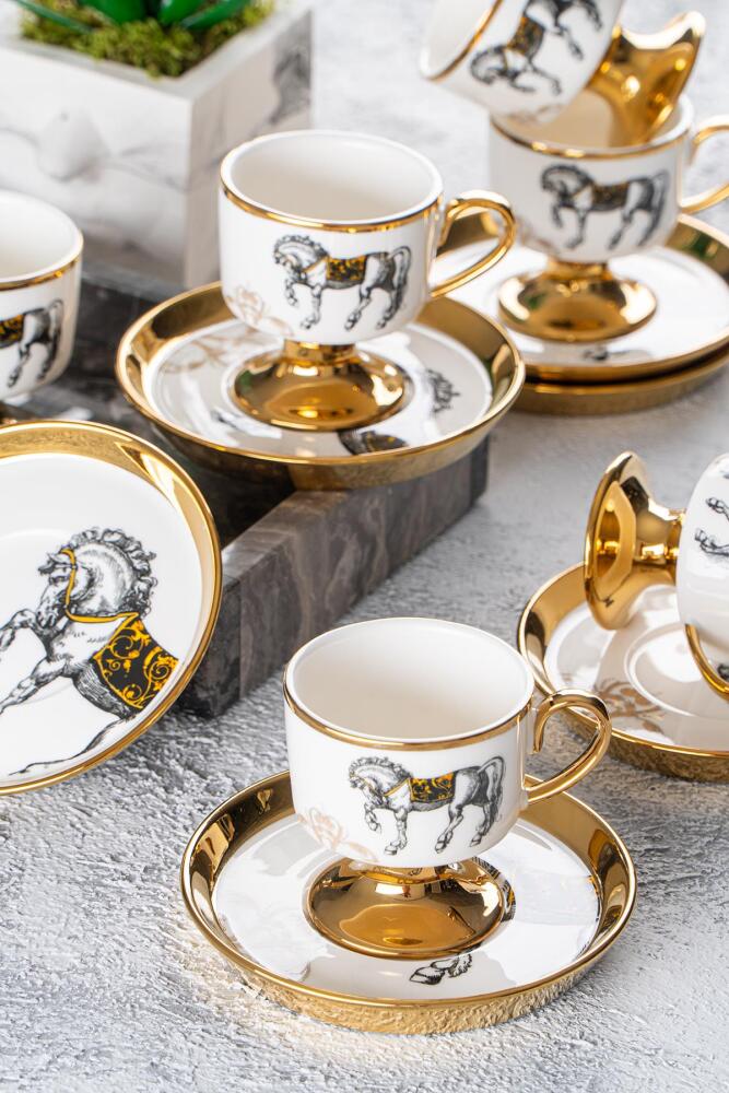 Tamara Set Of 6 Coffee Cups - 90 Ml - 1